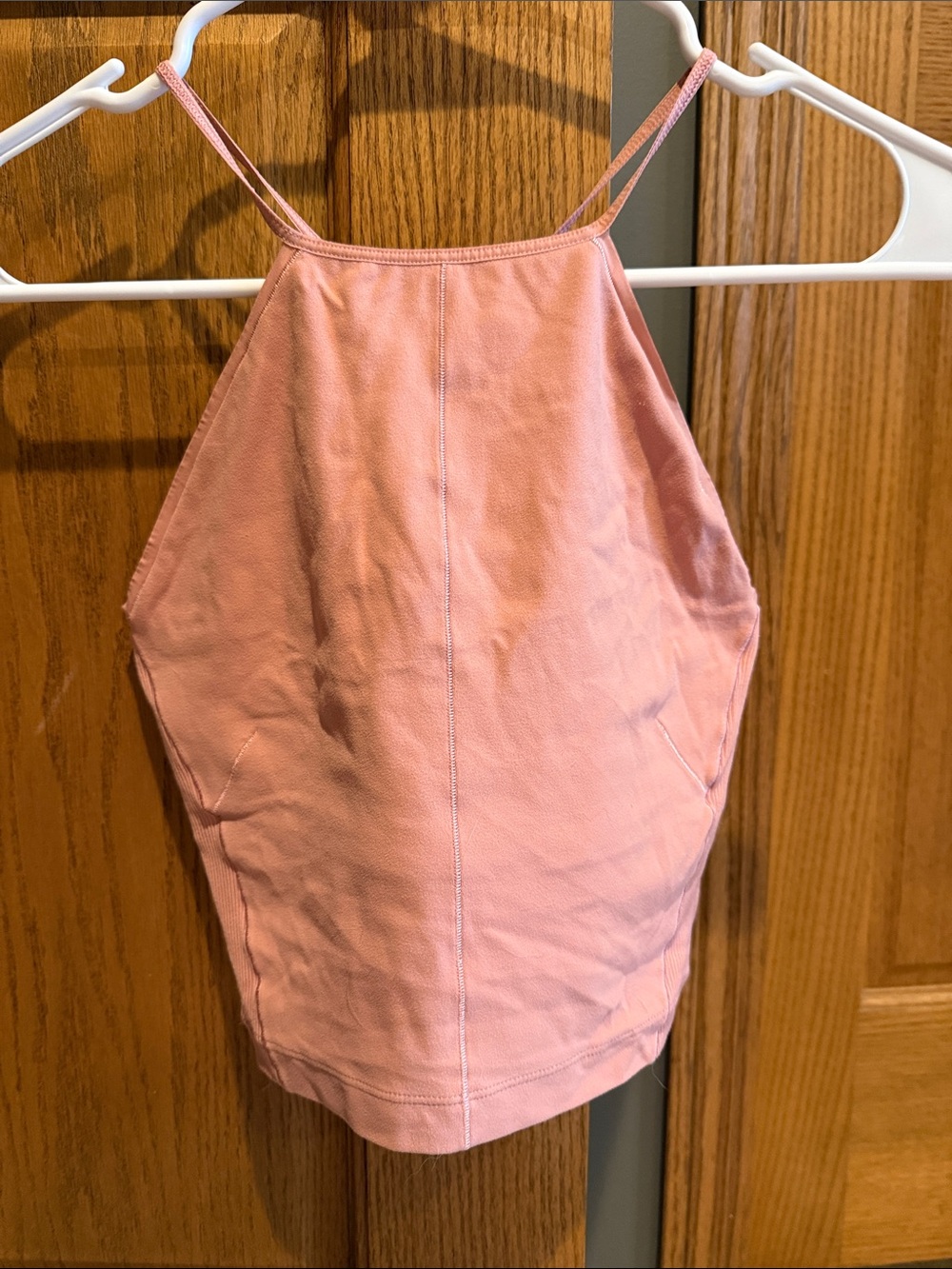 Nike Pink Halter Crop Camisole